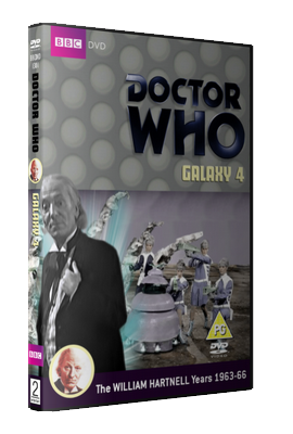 My photo-montage cover for Galaxy 4 - photos (c) BBC