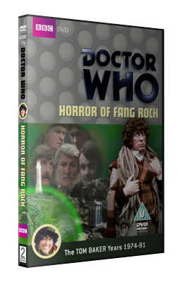 My photo-montage cover for Horror of Fang Rock - photos (c) BBC