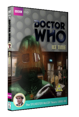 My photo-montage cover for Ice Time - photos (c) BBC