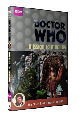 My photo-montage cover for Mission to Magnus - photos (c) BBC