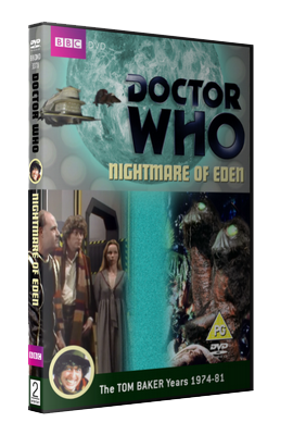 My photo-montage cover for Nightmare of Eden - photos (c) BBC