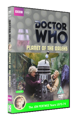 My photo-montage cover for Planet of the Daleks - photos (c) BBC