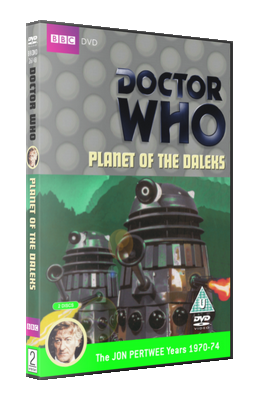 My artwork cover for Planet of the Daleks