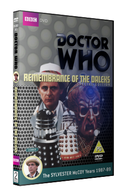 My artwork cover for Remembrance of the Daleks: Special Edition