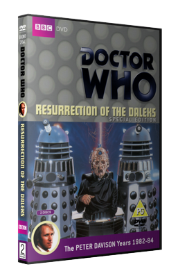 My artwork cover for Resurrection of the Daleks: Special Edition