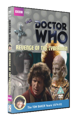 My photo-montage cover for Revenge of the Cybermen - photos (c) BBC