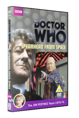 My photo-montage cover for Spearhead From Space: Special Edition - photos (c) BBC