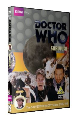 My photo-montage cover for Survival - photos (c) BBC