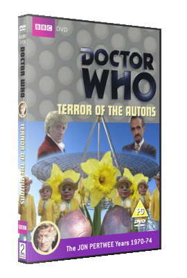 My photo-montage cover for Terror of the Autons - photos (c) BBC