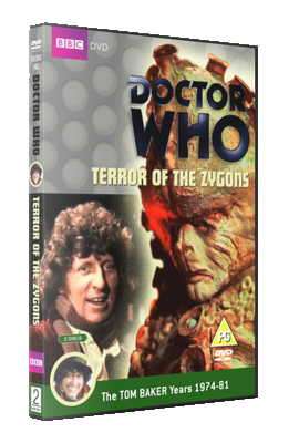 My photo-montage cover for Terror of the Zygons - photos (c) BBC