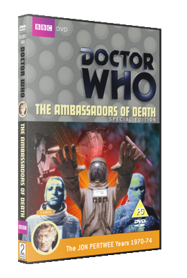 My photo-montage cover for The Ambassadors of Death - photos (c) BBC