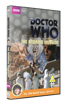 My photo-montage cover for The Android Invasion - photos (c) BBC