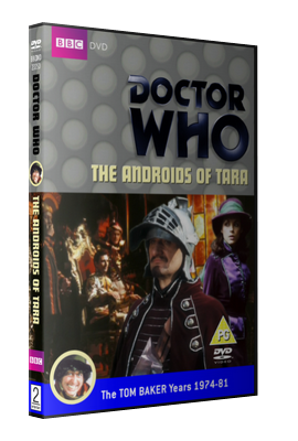 My photo-montage cover for The Androids of Tara - photos (c) BBC