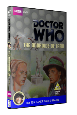 My artwork cover for The Androids of Tara