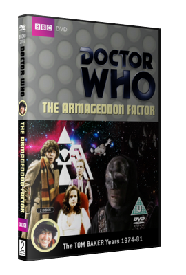 My photo-montage cover for The Armageddon Factor - photos (c) BBC