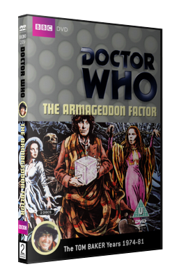 My artwork cover for The Armageddon Factor