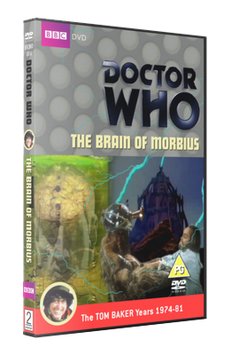 My photo-montage cover for The Brain of Morbius - photos (c) BBC