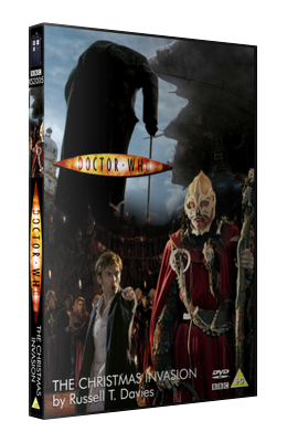My alternative cover for The Christmas Invasion - with Tennant logo