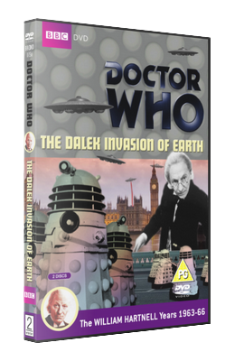 My photo-montage cover for The Dalek Invasion of Earth - photos (c) BBC