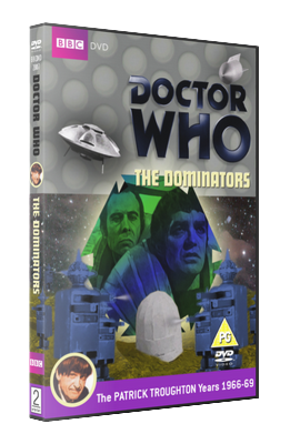 My photo-montage cover for The Dominators - photos (c) BBC