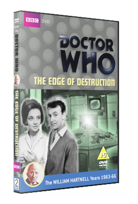 My photo-montage cover for The Edge of Destruction - photos (c) BBC