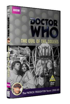 My photo-montage cover for The Evil of the Daleks - photos (c) BBC