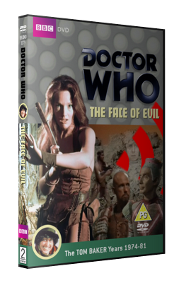 My photo-montage cover for The Face of Evil - photos (c) BBC