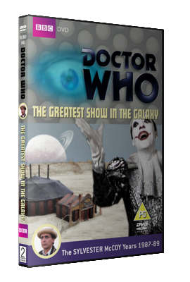 My photo-montage cover for The Greatest Show in the Galaxy - photos (c) BBC