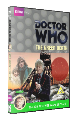 My photo-montage cover for The Green Death: Special Edition - photos (c) BBC