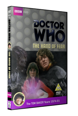 My photo-montage cover for The Hand of Fear - photos (c) BBC