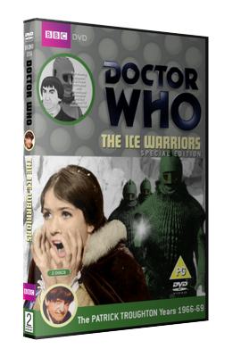 My photo-montage cover for The Ice Warriors - photos (c) BBC