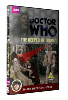 My photo-montage cover for The Keeper of Traken - photos (c) BBC