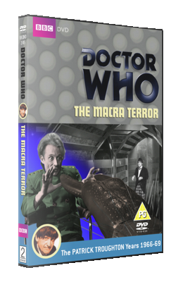 My photo-montage cover for The Macra Terror - photos (c) BBC