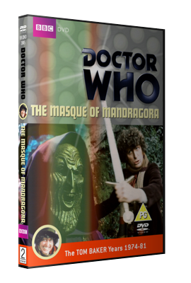 My photo-montage cover for The Masque of Mandragora - photos (c) BBC