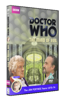My photo-montage cover for The Mind of Evil - photos (c) BBC
