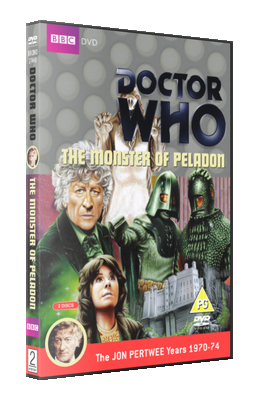 My artwork cover for The Monster of Peladon