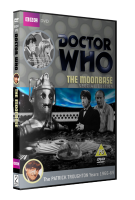 My photo-montage cover for The Moonbase - photos (c) BBC