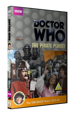 My photo-montage cover for The Pirate Planet - photos (c) BBC