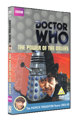 My artwork cover for The Power of the Daleks