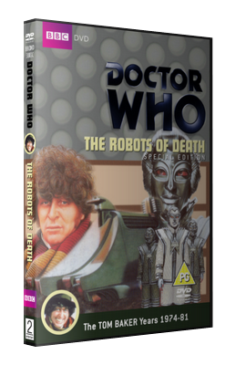 My artwork cover for The Robots of Death: Special Edition