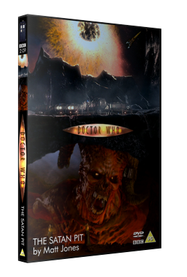 My alternative cover for The Satan Pit - with as-transmitted Eccleston logo