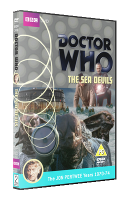 My photo-montage cover for The Sea Devils - photos (c) BBC
