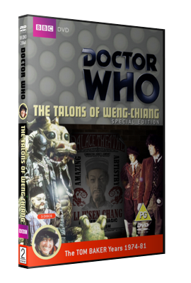 My photo-montage cover for The Talons of Weng-Chiang: Special Edition - photos (c) BBC