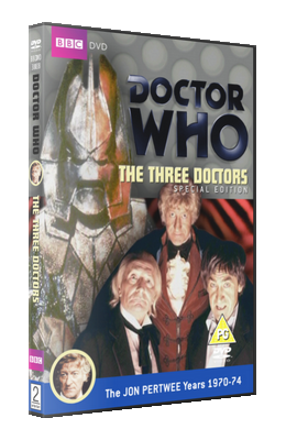 My photo-montage cover for The Three Doctors: Special Edition - photos (c) BBC
