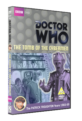 My photo-montage cover for The Tomb of the Cybermen: Special Edition - photos (c) BBC