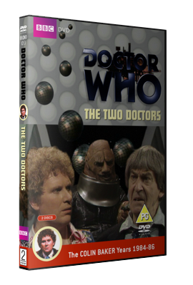 My photo-montage cover for The Two Doctors - photos (c) BBC