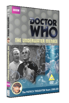 My photo-montage cover for The Underwater Menace - photos (c) BBC