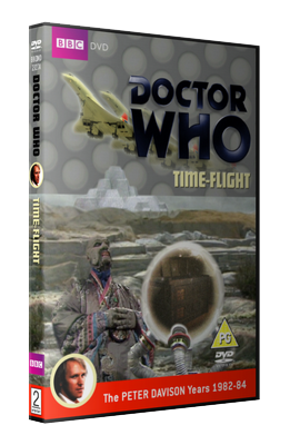 My photo-montage cover for Time-Flight - photos (c) BBC
