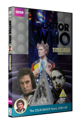 My photo-montage cover for Timelash - photos (c) BBC