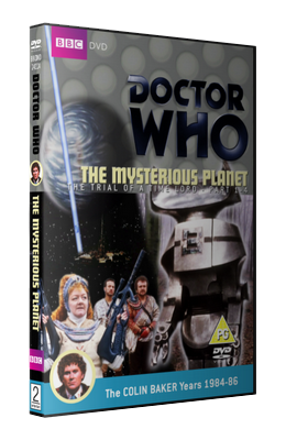 My photo-montage cover for The Trial of a Time Lord 1-4 - The Mysterious Planet - photos (c) BBC